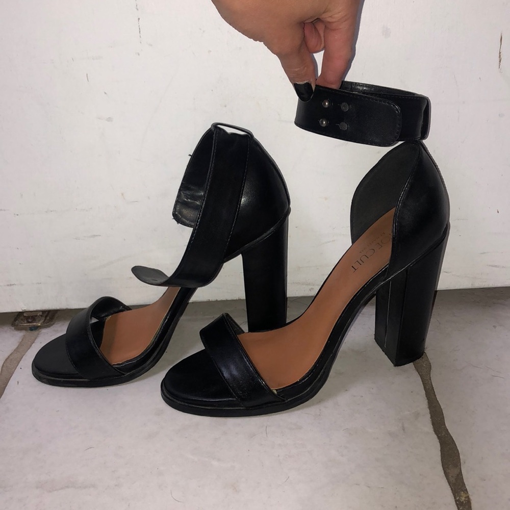 Nasty Gal Shoe Cult ankle strap heels. MOVING SALE